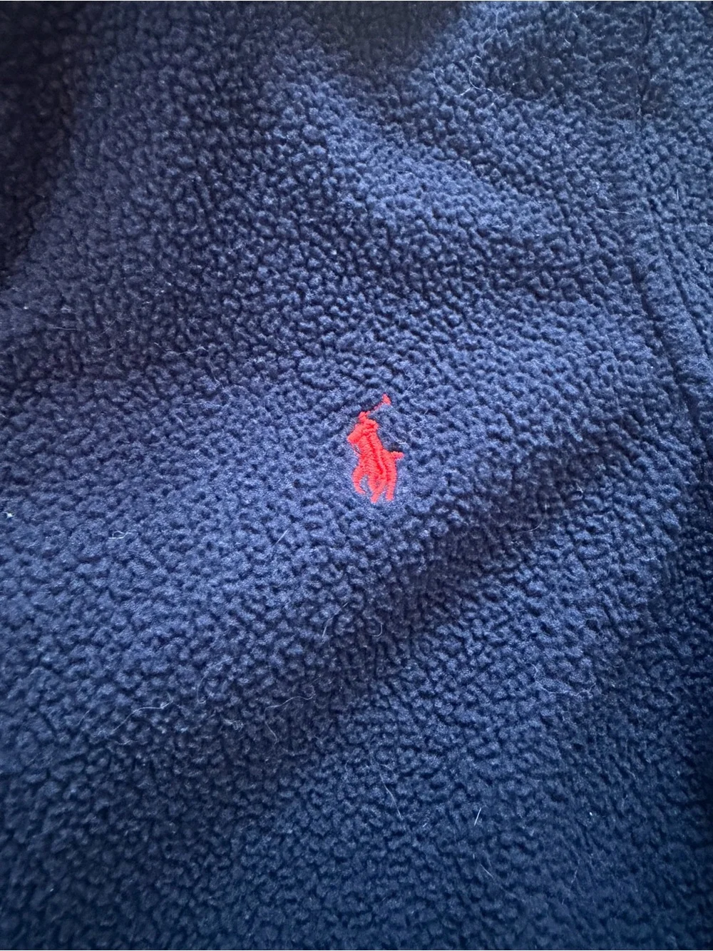 POLO By Ralph Lauren Blue Fleece Full Zip Jacket Outdoor Cozy Comfy Boys Size 4